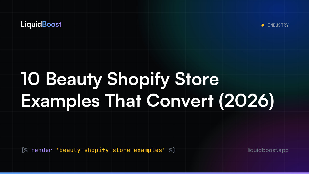 10 Beauty Shopify Store Examples That Convert (2026)