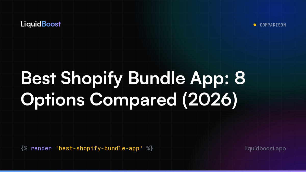 Best Shopify Bundle App: 8 Options Compared (2026)