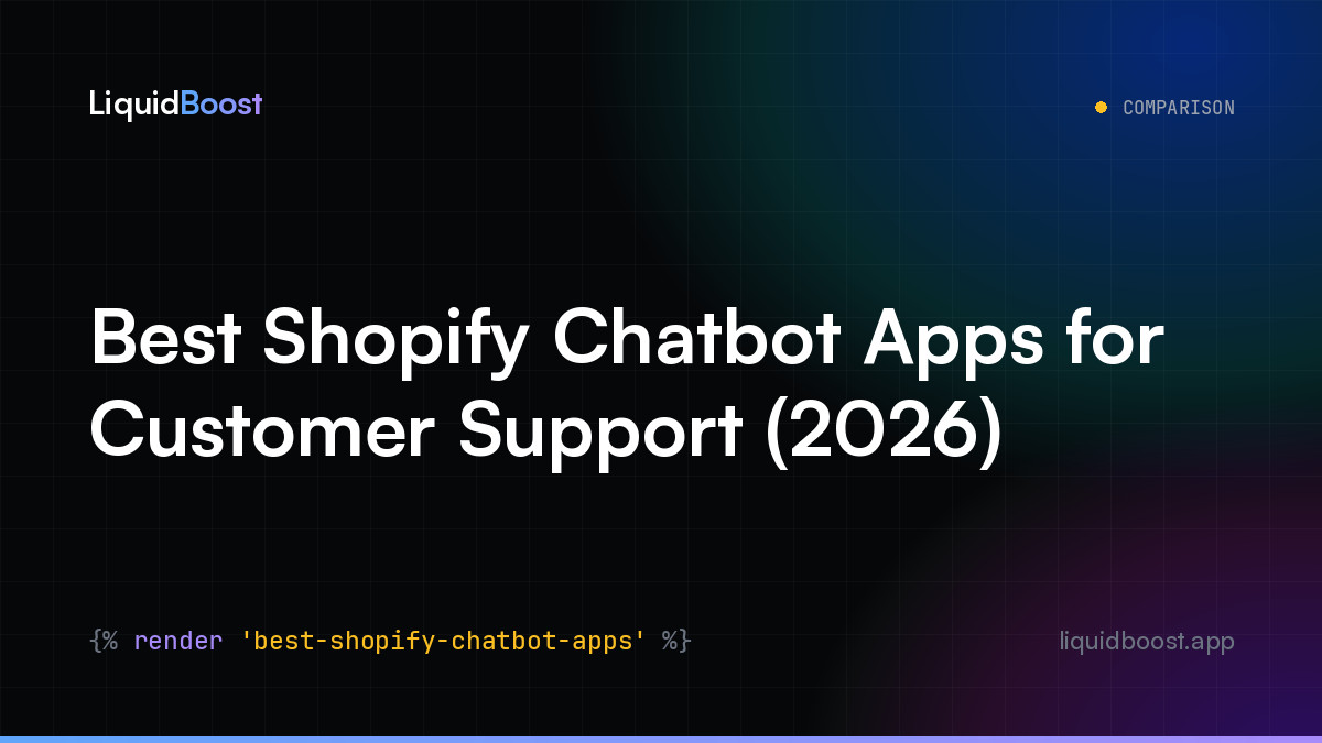 Best Shopify Chatbot Apps for Customer Support (2026)