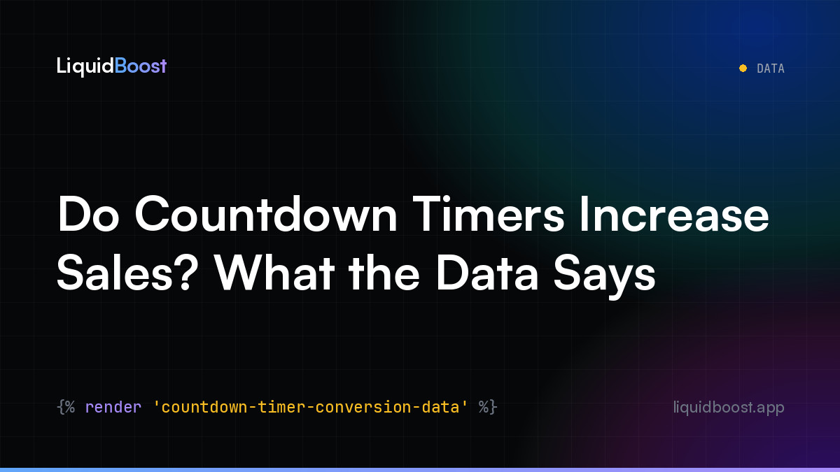 Do Countdown Timers Increase Sales? What the Data Says