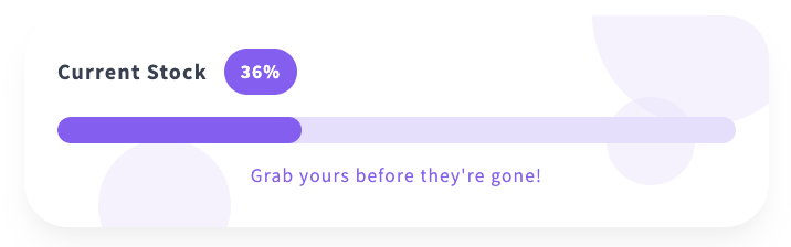 Playful Style style variation for Availability Indicator