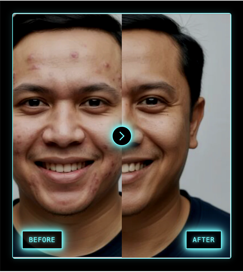 Cyberpunk Style style variation for Before/After Comparison