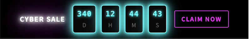 Neon Style style variation for Dynamic Countdown Bar