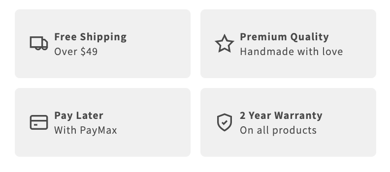 Product Benefits — Shopify Trust snippet preview