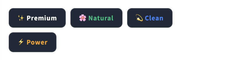 Dark Mode Product Pills style variation for Product Pills