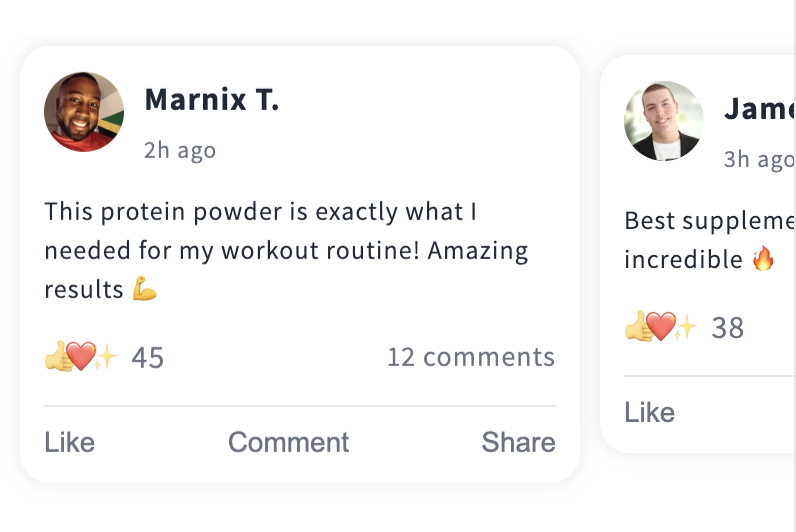 Social Reviews — Shopify Trust snippet preview