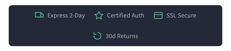 Dark Mode Trust Icons style variation for Trust Icons