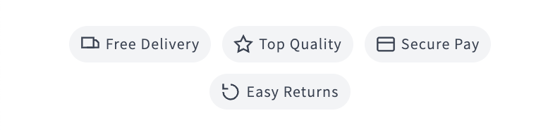 Pill Style Trust Icons style variation for Trust Icons